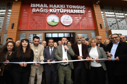 Bursa Osmangazi İsmail Hakkı Tonguç Bağış ve Şiir Kütüphanesi ile Genç Kafe açıldı