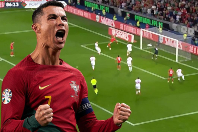 Dünyada paylaşım rekorları kırıyor! Ronaldo, öyle bir gol attı ki...