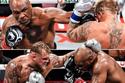 Jake Paul, ağır sıklet boks müsabakasında Mike Tyson'ı mağlup etti! Tyson'dan sevenlerine müjde geldi...