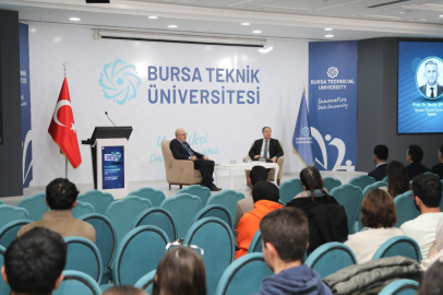 Bursa Teknik Üniversitesi konuşmalarının konuğu Rektör Necip Şimşek oldu