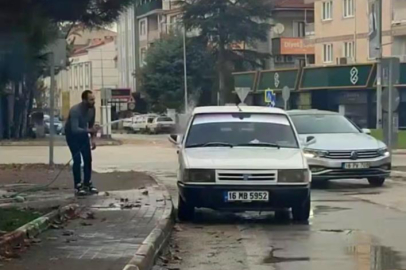 Bursa'da aracını yıkayan sürücüye ceza yağdı!