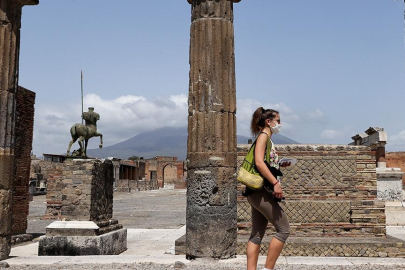 İtalya'da Pompei antik kentine günlük ziyaretçi sınırı getirildi