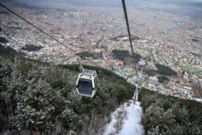 Bursa'da teleferik seferlerine lodos engeli! Tüm gün...