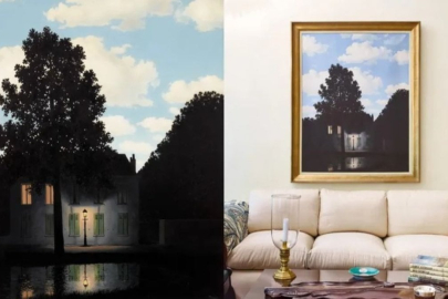 Magritte tablosu rekor fiyata satıldı