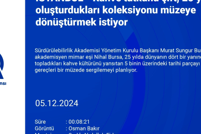 Bursalı kahve tutkunu çift oluşturdukları koleksiyonu müzeye dönüştürmek istiyor