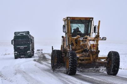 Kars-Göle kara yolu ulaşıma açıldı