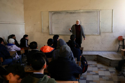 Suriye'de okul zilleri yeniden çaldı