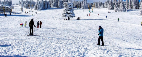 Uludağ'da kayak sezonu başladı! Kar kalınlığı...