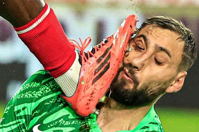 Donnarumma'nın maçta ağzı yüzü dağıldı!