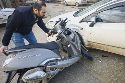 Bursa'da kafa kafaya çarpıştılar: 1 yaralı