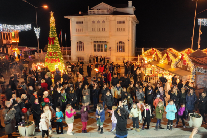 Bursa Mudanya'da yeni yıl coşkusu başladı