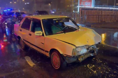 Polis aracına çarptı kavga çıkardı! Yakınları suçluyu kaçırdı...