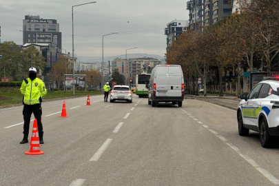 Bursa Emniyet Müdürlüğü 1 haftalık yeni bilanço açıklandı: Binlerce araca ve sürücüye ceza!