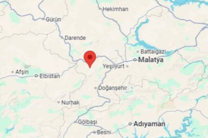 Malatya'da deprem oldu!