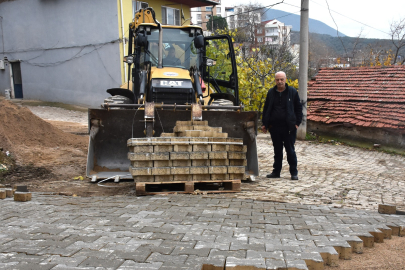 Bursa Orhaniye Mahallesi'nde yollar tamam