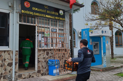 Bursa'da vatandaşlara portakal sürprizi!