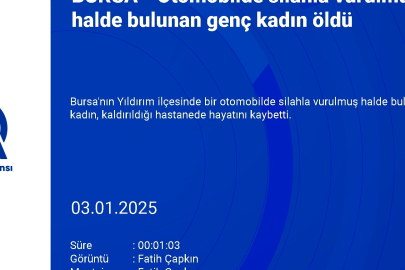 Bursa'da katledilen genç kadının eski sevgilisi yakalandı!