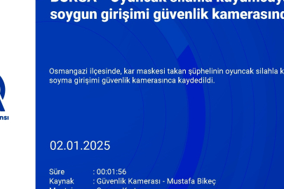 Bursa'da oyuncak silahlı hırsıza müdahale edip kaçıran kuyumcu o anları anlattı