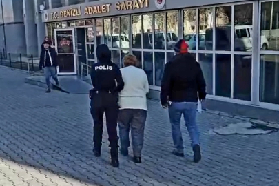 Denizli'de farklı suçlardan toplamda 45 yıl hapis cezası ile aranan 2 şahıs yakalandı