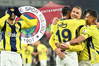 Fenerbahçe Hatayspor'u 2-1 mağlup etti!