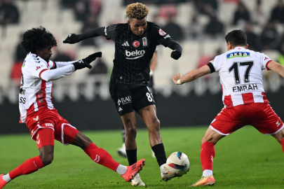 Beşiktaş Türkiye Kupası maçında Sivasspor engelini tek golle geçti!