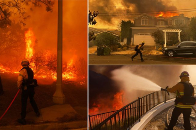 ABD'nin California eyaletinde korkutan yangın