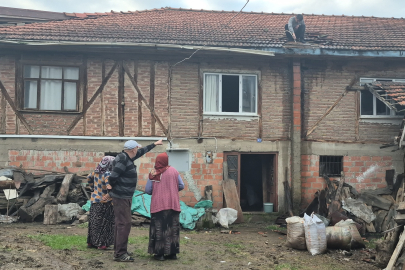 Bartın'dakomşunun dikkati yanmaktan kurtardı