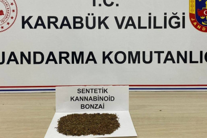 Karabük'te jandarmadan uyuşturucu operasyonu