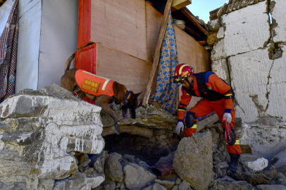 Tibet'te 500'den fazla artçı sarsıntı yaşandı