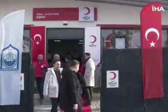 Türk Kızılay 45'inci aşevini Bursa'da açtı