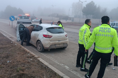 Ankara’da polisten kaçan sürücü kovalamaca sonucu yakalandı