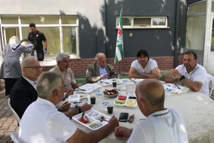 Bursa'da altyapıya önem veren kulüpler Vakıfköy'de buluştu