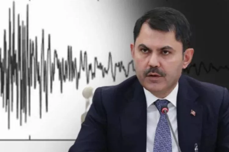 Ardahan'daki depremle ilgili Bakan Kurum'dan açıklama