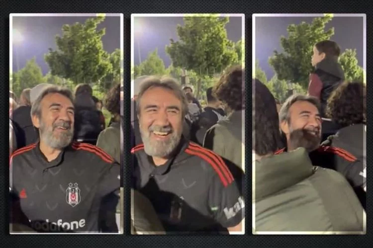 Beşiktaş taraftarı Zeki Demirkubuz'u görünce Nuri Bilge Ceylan'a küfürlü tezahürat yaptı