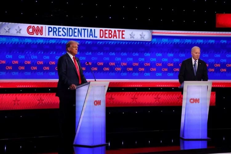 Biden ve Trump karşı karşıya geldi! ABD seçimi öncesi televizyonda ilk  tartışma... - Bursa Hakimiyet