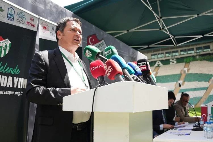 Bursa Osmangazi Belediye Başkanı Erkan Aydın: Doğan her bebeğe Bursaspor forması hediye