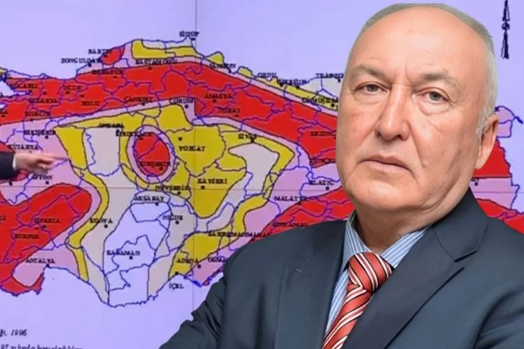 Prof. Dr. Ahmet Ercan harita paylaşarak anlattı: İki kentte 6-7 büyüklüğünde deprem riski var!